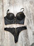 Hunkemöller private collection set zwart 80c L nieuw, Kleding | Dames, Ondergoed en Lingerie, Hunkemöller, Ophalen of Verzenden