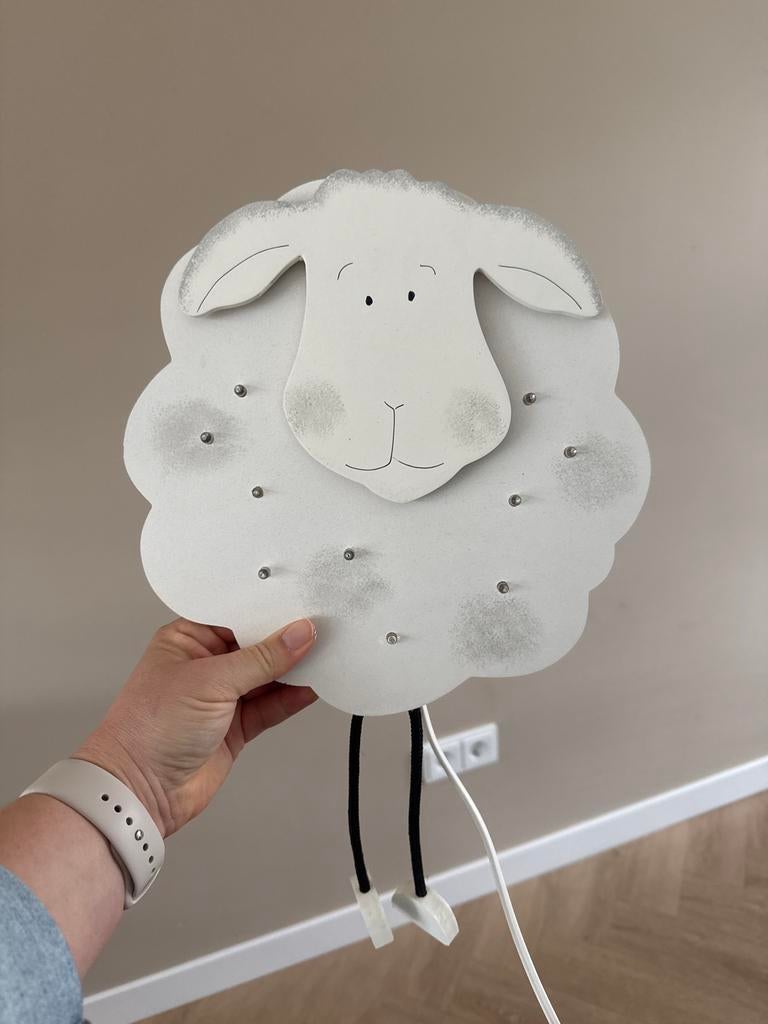 Leuke schapenlamp voor kinderkamer, Ophalen, Zo goed als nieuw, Lamp