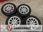 Velgen set Audi TT 5x112 225/55 R16 Continental, Ophalen, Gebruikt, -, Banden en Velgen