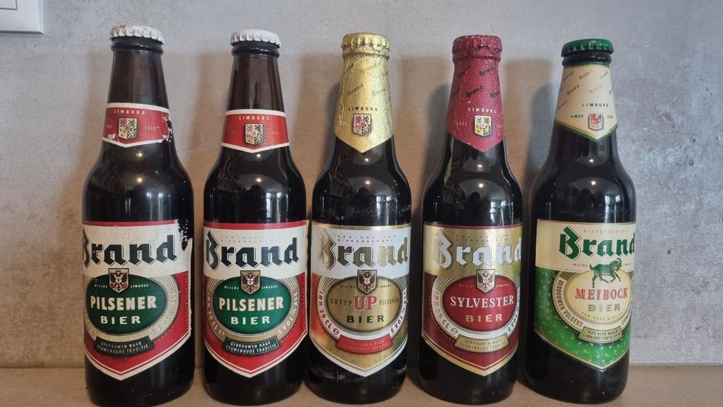 5x Brand: Pilsener '91, '92, Up '91, Sylvester '92, Mei '95, Ophalen of Verzenden, Zo goed als nieuw, Glas of Glazen, Overige merken
