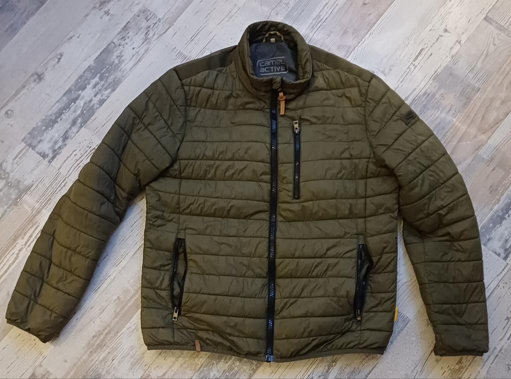Camel Active Groene Heren Tussenjas Maat 54, Kleding | Heren, Maat 52/54 (L), Ophalen of Verzenden, Gedragen, Camel Active