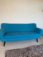 Bank retro Loods 5 petrolblauw, Huis en Inrichting, Banken | Sofa's en Chaises Longues, Ophalen, Gebruikt