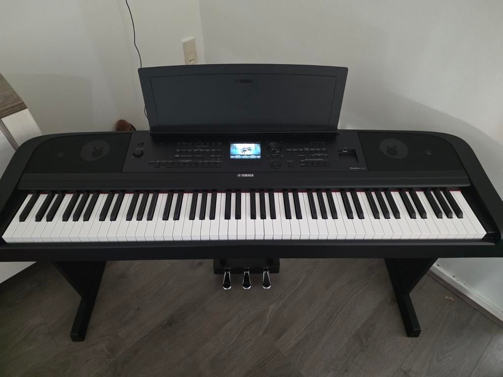 Yamaha DGX-670, Ophalen, Zwart, Piano, Digitaal