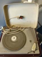 vintage-retro grammafoon, Audio, Tv en Foto, Platenspelers, Philips, Gebruikt, Pitch-regelaar, Ophalen of Verzenden