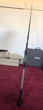 Shakespeare carbon hengel 5m – The Leader C.C. Puthin, Ophalen, Zo goed als nieuw, Vaste hengel