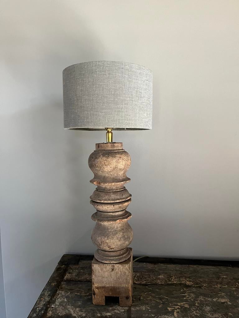 Balusterlamp van Aura Peeperkorn 52 cm met kap, Ophalen, Nieuw, 50 tot 75 cm