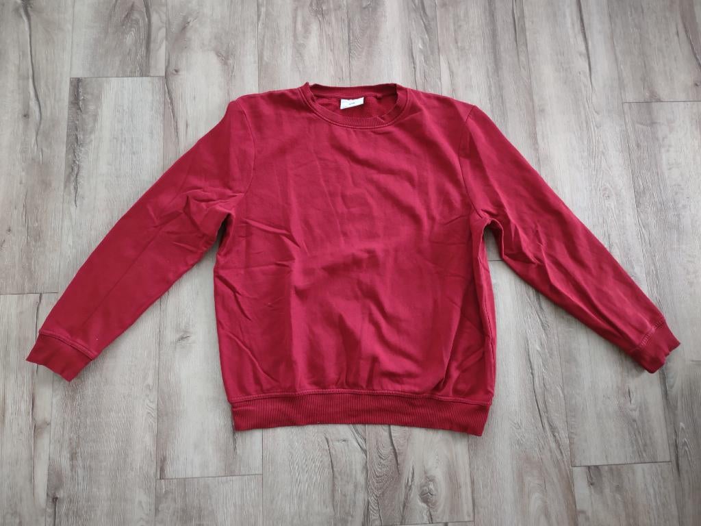 Prachtige bordeaux rode sweater van C&A, maat L. Als nieuw!, Maat 52/54 (L), Onb, Onb, Rood