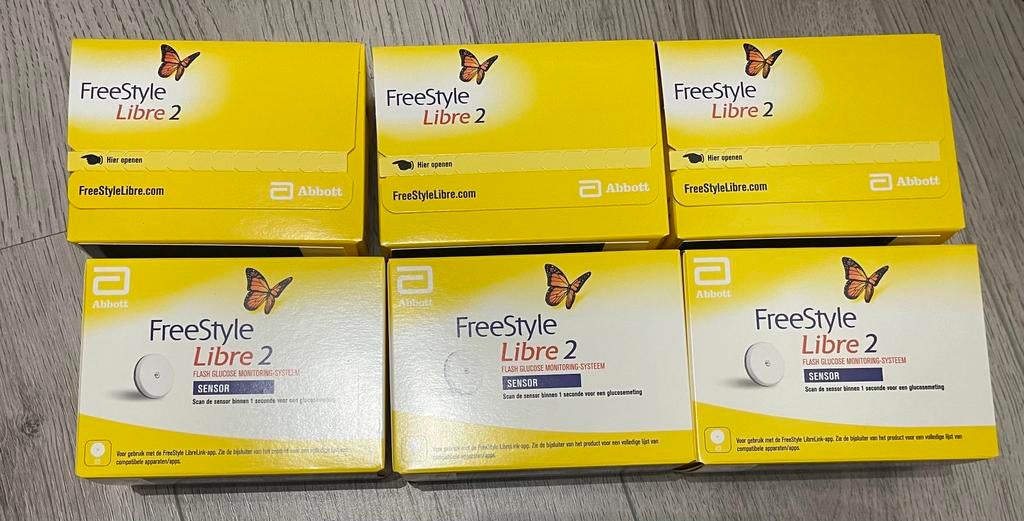 Freestyle libre 2 (8x), Diversen, Ophalen of Verzenden, Zo goed als nieuw
