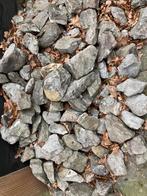 Basalt split breuksteen 80-150 mm, Zo goed als nieuw, Split, Basalt, Antraciet