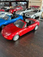 Modelauto Mazda mx5, Hobby en Vrije tijd, Modelauto's | 1:18, Ophalen of Verzenden, Zo goed als nieuw, Bburago