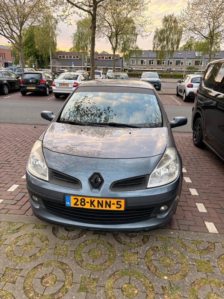 Renault Clio 1.2 16V 55KW 5-DRS E4 2007 Blauw, Voorwielaandrijving, 535 kg, 74 pk, 4 cilinders