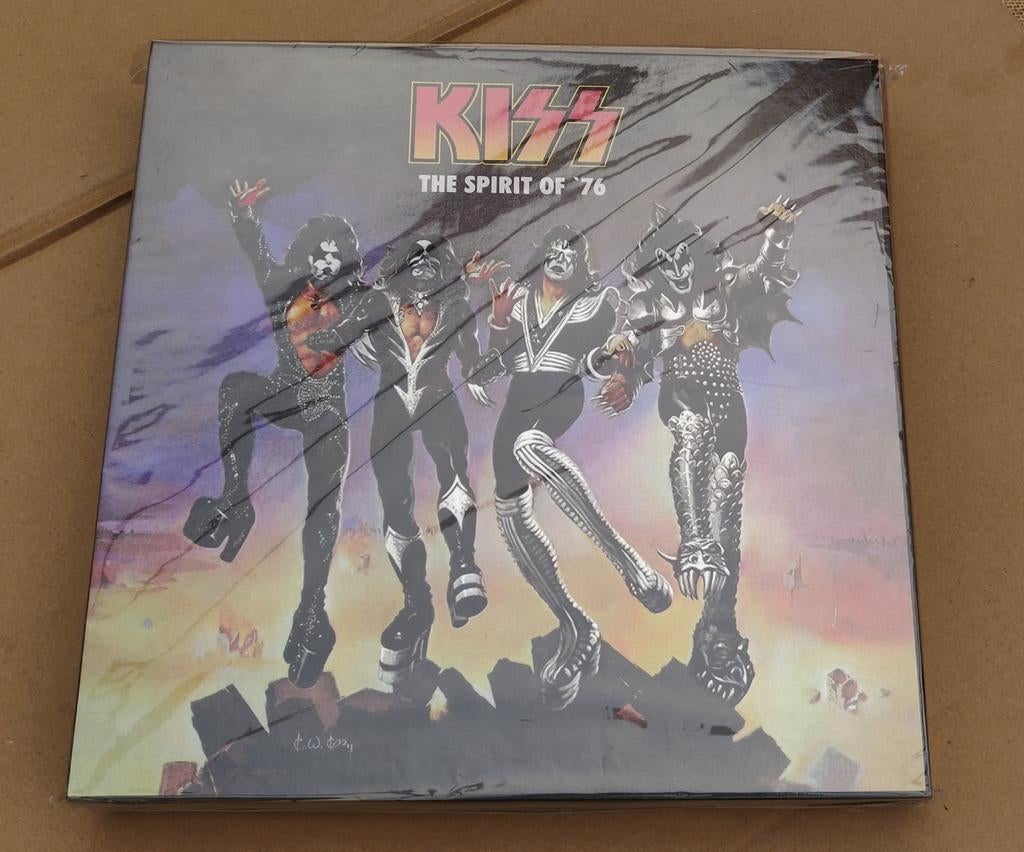 Lp box Kiss the spirit of 76, Ophalen of Verzenden