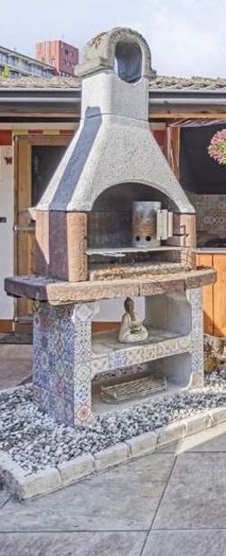 Betonnen BBQ, Ophalen, Gebruikt