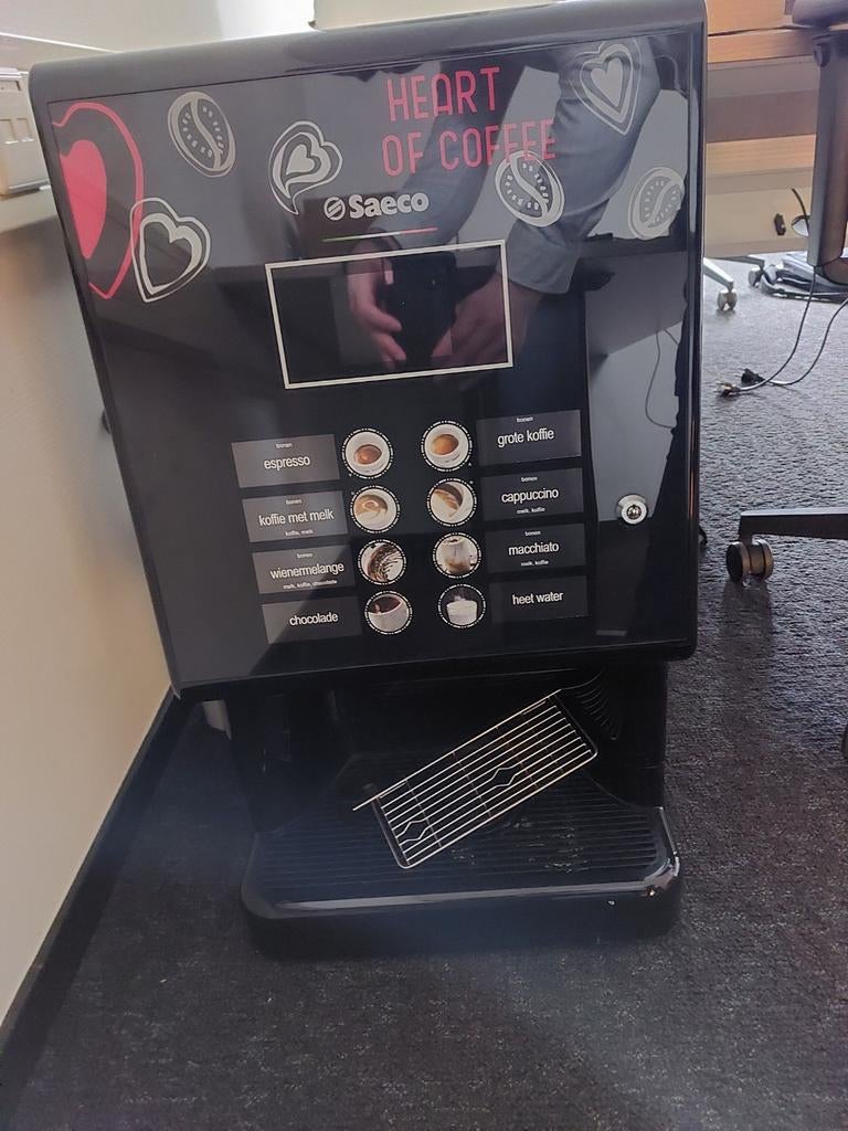 Saeco Koffiemachine - Espresso, Cappuccino, Chocolade, Gebruikt, Koffiebonen, 10 kopjes of meer, Koffiemachine
