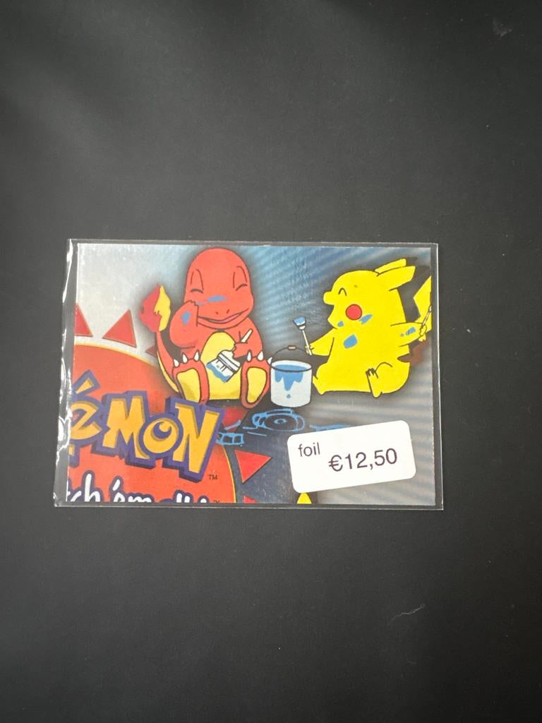 Topps Pokémon Puzzel Stuk Foil Kaart, Ophalen of Verzenden, Zo goed als nieuw, Losse kaart, Foil