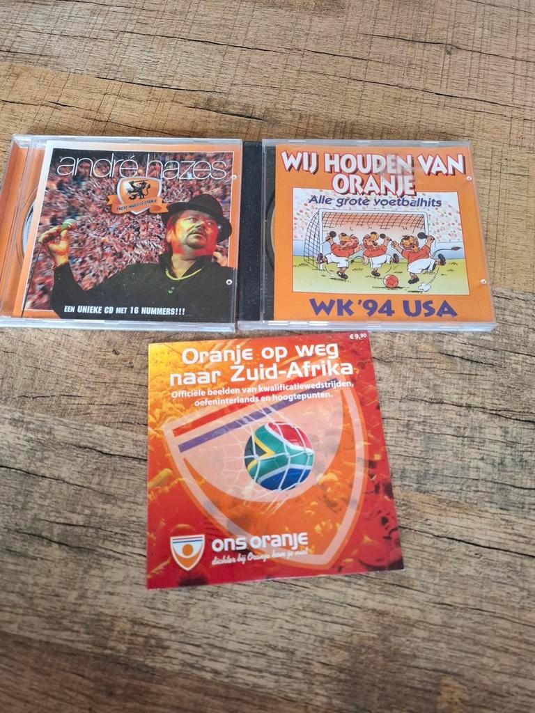 Oranje voetbal.Cd's, Ophalen of Verzenden, Zo goed als nieuw