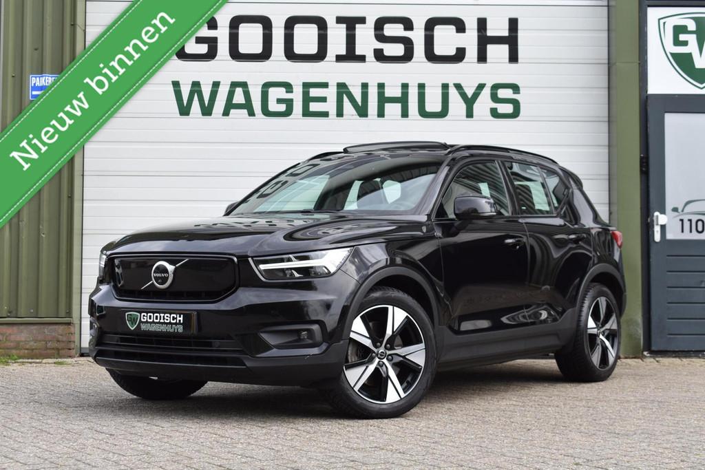 Volvo XC40 Recharge P8 AWD R-Design | Pano | 360 Camera | St, Auto's, Volvo, Met garantie (alle), Zwart, Origineel Nederlands