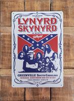 Lynyrd Skynyrd Greenville reclamebord van metaal wandbord, Info@deconoord.nl, Deco Noord, Nieuw, Ophalen of Verzenden