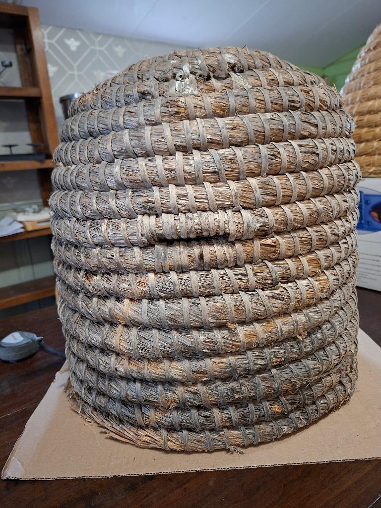 Gevlochten Bijenkorf 45x40, Ophalen, Gebruikt