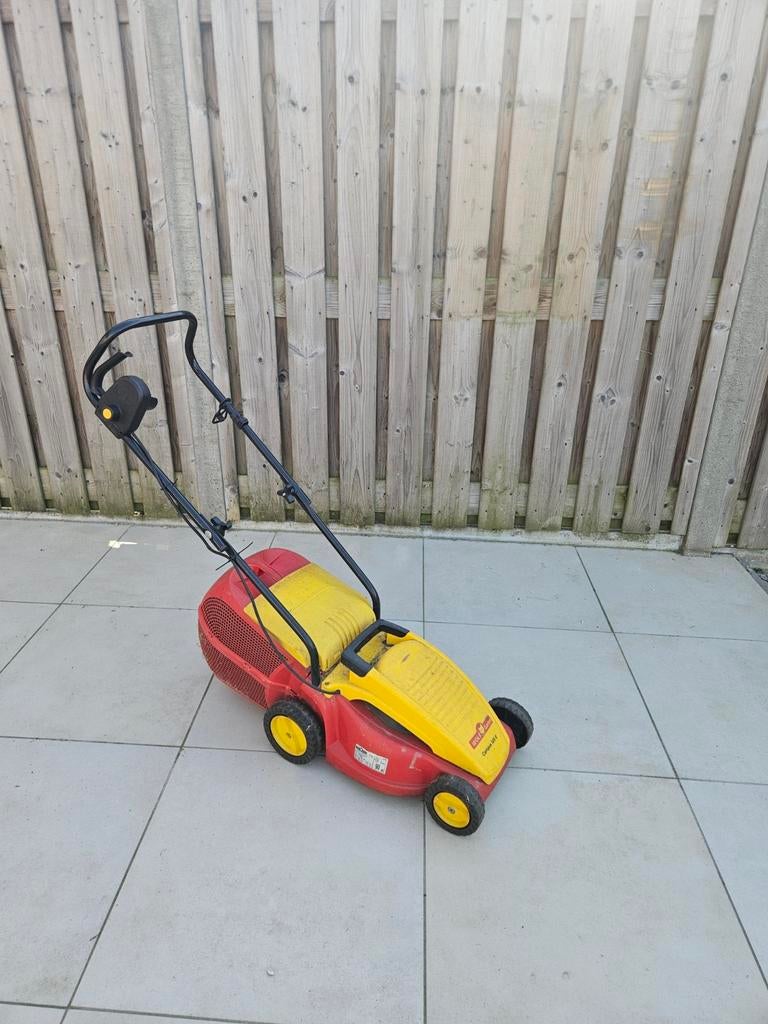 Te koop WolfGarten grasmaaier en trimmer, Ophalen, Gebruikt