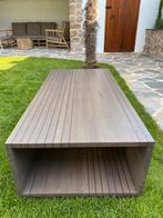 Leolux Design Salontafel- Massief Hout-Met Opbergruimte, Huis en Inrichting, Tafels | Salontafels, Ophalen, Gebruikt, 100 tot 150 cm