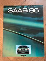 Saab 96 brochure modeljaar 1980, Ophalen of Verzenden, Zo goed als nieuw, Overige merken