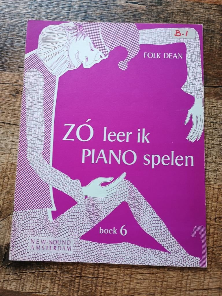 Folk Dean Piano - Boek 6, Muziek en Instrumenten, Bladmuziek, Ophalen of Verzenden, Gebruikt, Les of Cursus, Piano