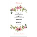 Menu kaart -21 diner zelf ontwerpen, Ophalen of Verzenden, Nieuw, Overige thema's, Overige typen