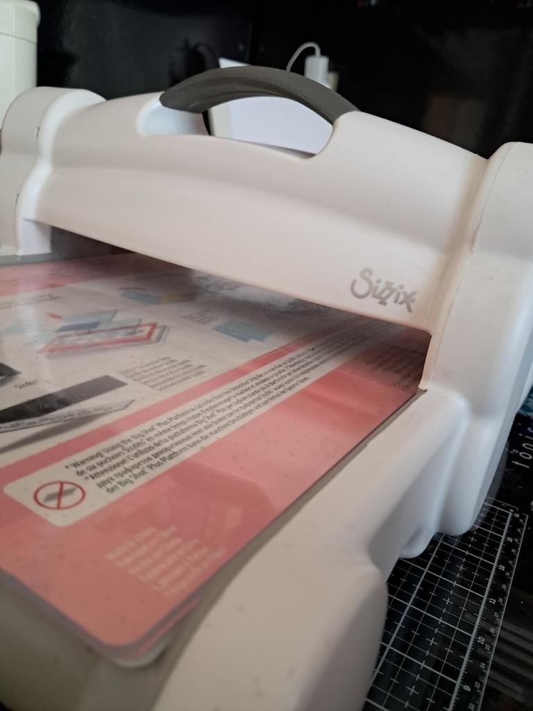 Bigshot stansmachine A4 met lange snijplaten, Gebruikt, Kunststof, Machine, Overige merken