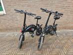Set van 2 kleine Electrische vouwfietsen, Fietsen en Brommers, Ophalen, Zo goed als nieuw, Deels opvouwbaar, 14 tot 16 inch