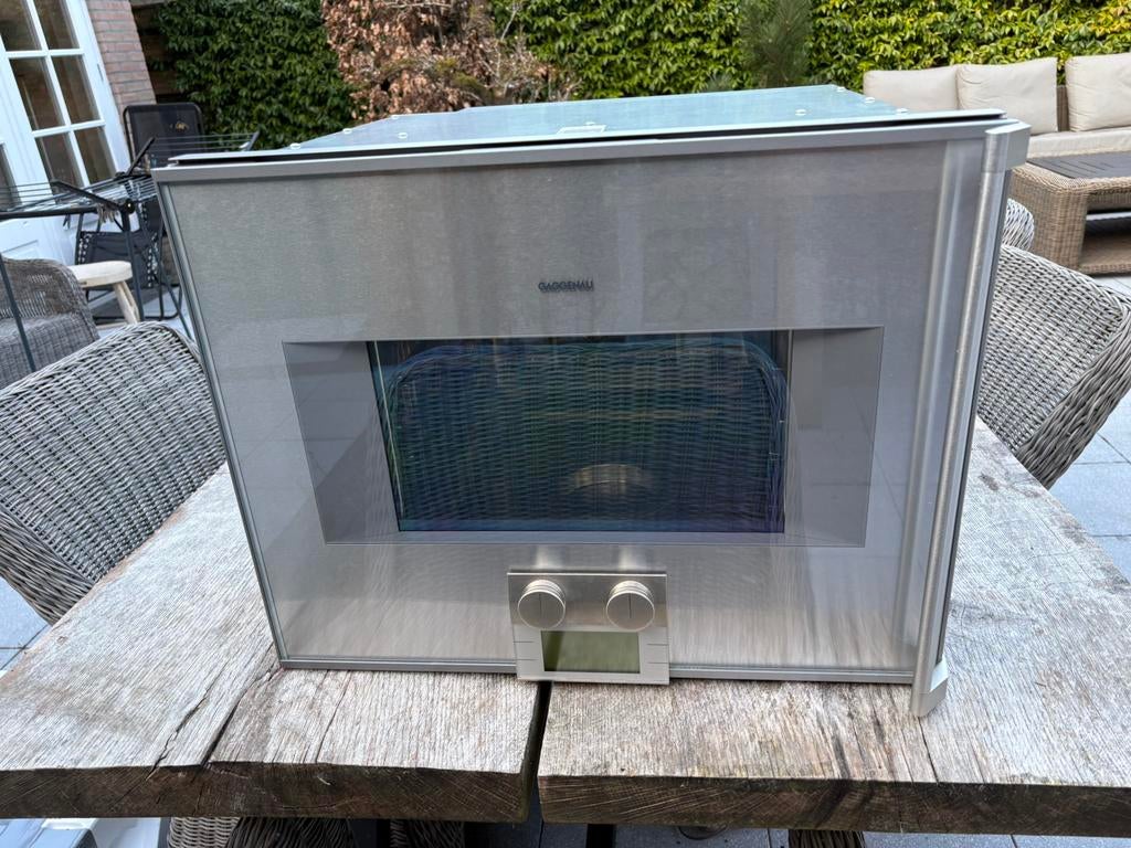 Gaggenau stoomoven, Witgoed en Apparatuur, Gebruikt, Hete lucht, Oven, 45 tot 60 cm
