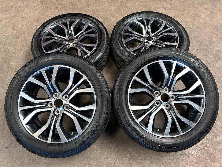 18 inch originele velgen + zomerbanden Mitsubishi Outlander, Auto-onderdelen, Banden en Velgen, Banden en Velgen, Zomerbanden