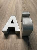 Zilveren Piepschuim Letters - 12,5 cm, Ophalen of Verzenden, Nieuw