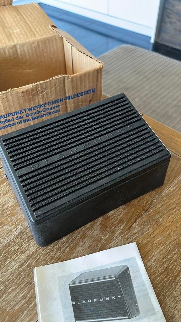 Hoedenplank speaker voor oldtimer “Blaupunkt in doos”, Ophalen of Verzenden, Zo goed als nieuw
