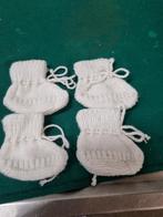 baby sokjes gebreid wit 2 stellen, Ophalen of Verzenden, 'T Olde Gre-j, Info@toldegrej.nl, Endepoelstraat 20f Didam