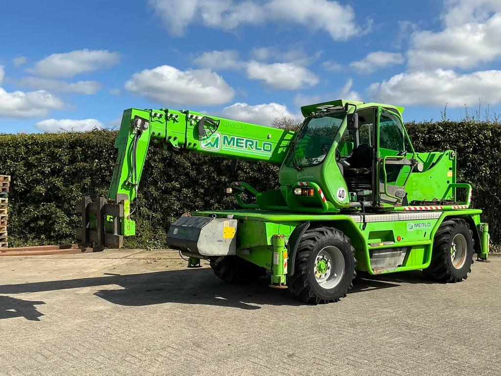 2007 Merlo Roto 45.21MCSS Roterende verreiker 21 meter met r, Zakelijke goederen, Machines en Bouw | Kranen en Graafmachines, Verreiker