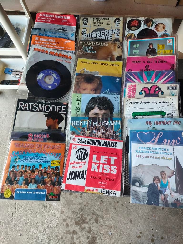 Singels en lp diverse, Cd's en Dvd's, Vinyl | Verzamelalbums, Ophalen, Gebruikt, Overige formaten, Overige genres