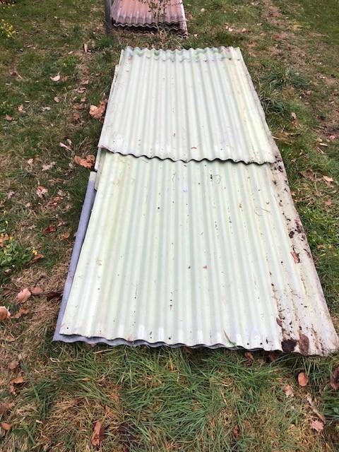 Stalen golfplaten gebruikt kleine golf, Ophalen, Gebruikt, Overige kleuren, 15 m² of meer