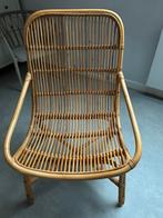 Te Koop: mooie rotan stoel, Ophalen, Zo goed als nieuw, Bruin, Eén
