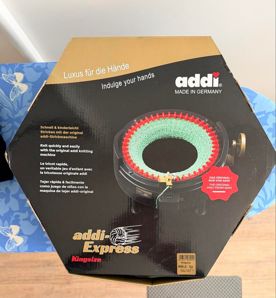 Addi Express Kingsize breimolen - Zo goed als nieuw, Hobby en Vrije tijd, Breien en Haken, Zo goed als nieuw, Breien, Machine