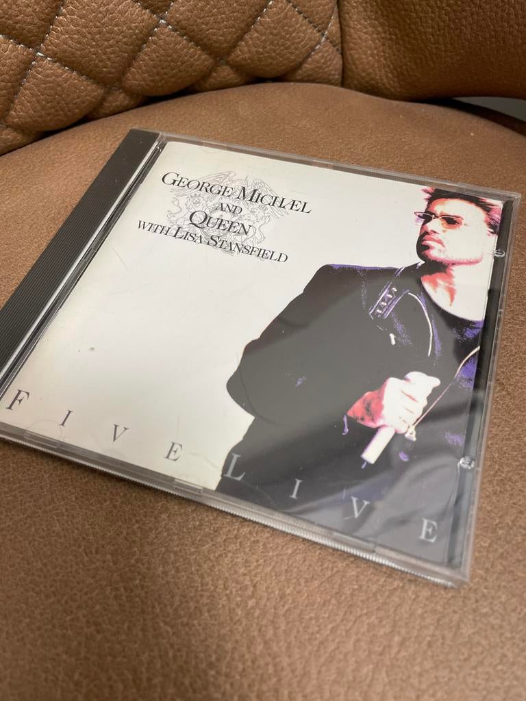 George Michael & Queen - Five Live CD (met Lisa Stansfield), Cd's en Dvd's, Ophalen of Verzenden, 1990 - 1999, Gebruikt