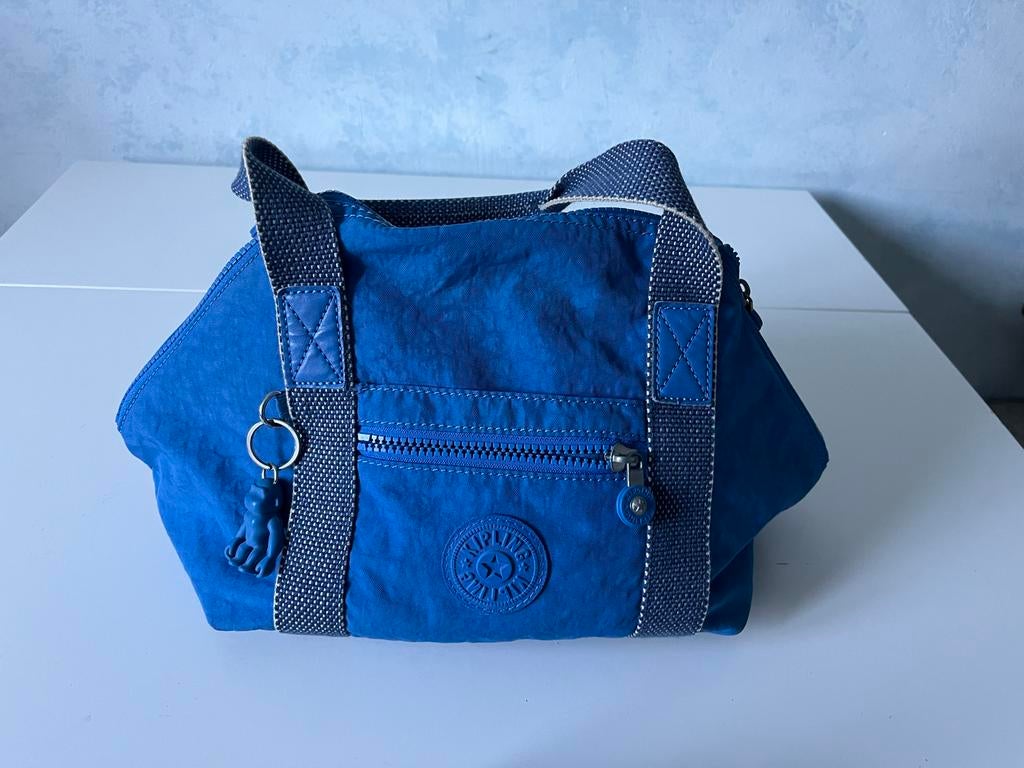 Kipling Schoudertas ZGAN 27x22x17, Verzenden, Zo goed als nieuw, Blauw, Kipling