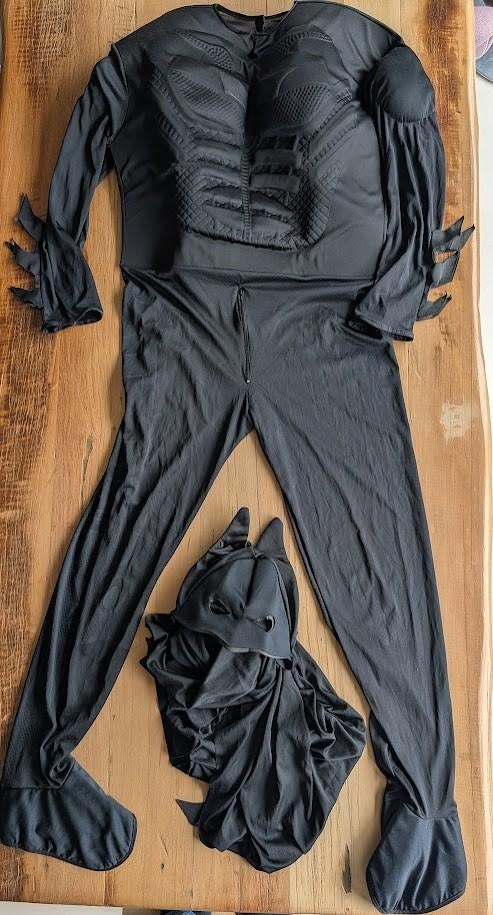 Dark Knight batman maat M/L heren, Kleding | Heren, Carnavalskleding en Feestkleding, Maat 48/50 (M), Ophalen of Verzenden, Overige thema's