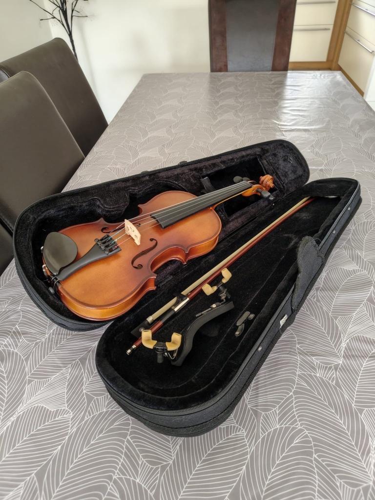 1/2 viool, Muziek en Instrumenten, Strijkinstrumenten | Violen en Altviolen, Ophalen, Gebruikt, 1/2-viool, Viool