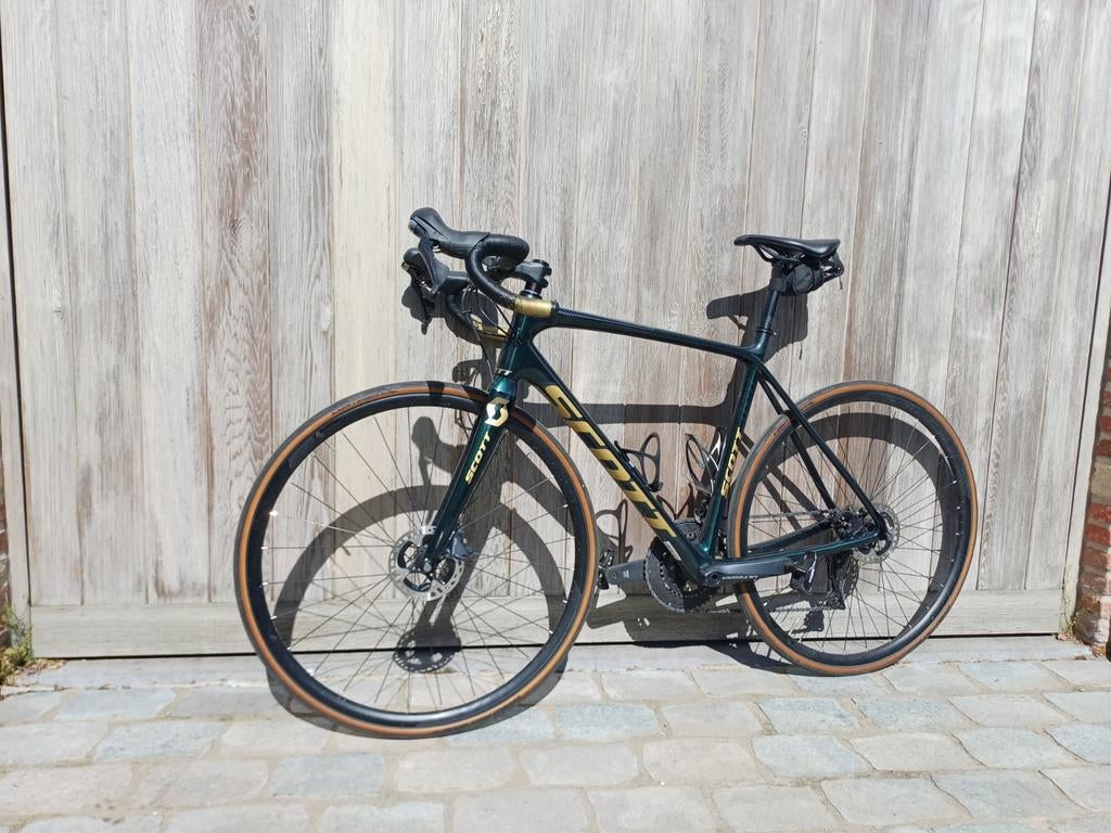 Scott Addict Carbon Racefiets Ultegra - Maat 54, 28 inch, Carbon, Zo goed als nieuw, Meer dan 20 versnellingen