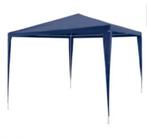 Partytent 3x3 meter blauw, Ophalen, Minder dan 5 meter