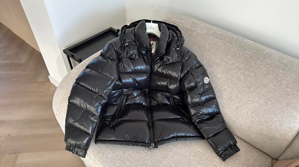 Moncler Maya Hooded Short Down Jacket men, Ophalen of Verzenden, Nieuw, Maat 56/58 (XL), Zwart