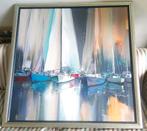 Zeilschepen in haven - Wilfred Lang (geb.1954), Ophalen