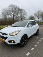Hyundai iX35 2.0 I Cvvt 2WD AUT 2010 Wit, Auto's, 1998 cc, Zwart, 4 cilinders, Leder