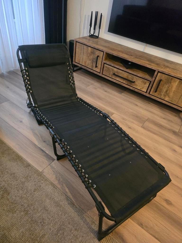 Ligbed, Tuin en Terras, Ophalen of Verzenden, Zo goed als nieuw, Aluminium